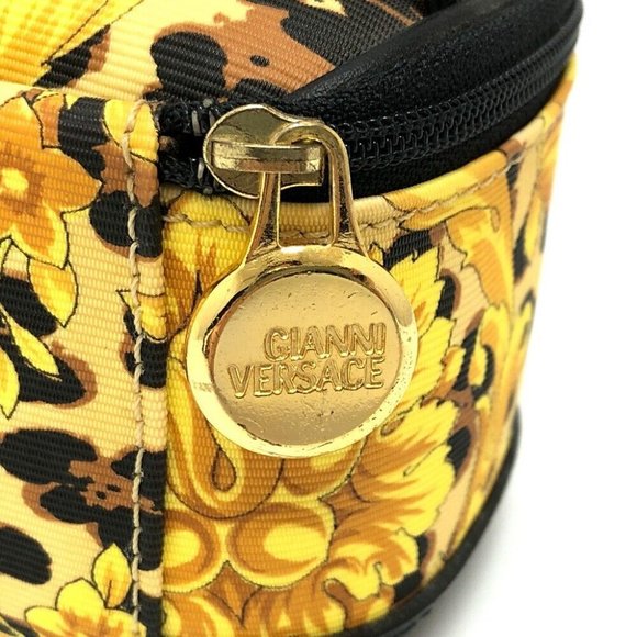 VERSACE Overall handle Leopard mini bag Pouch - Picture 5 of 16